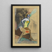 USA Painting yes or no - Karl Wiener — framed artwork on a wall
