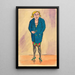 Decline - Karl Wiener — framed artwork on a wall