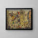 Banlieue I - Karl Wiener — framed artwork on a wall