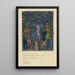 When the little stars shine in the sky - Karl Wiener — framed artwork on a wall