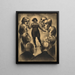 Advertisement - Karl Wiener — framed artwork on a wall