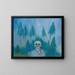À quoi bon s'inquiéter - Karl Wiener — framed artwork on a wall
