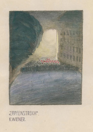 Retirement with Torches - Karl Wiener — artwork view