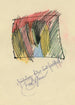 Drawing with ink and colored pencil - Karl Wiener — artwork view