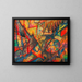 Tear - Karl Wiener — framed artwork on a wall