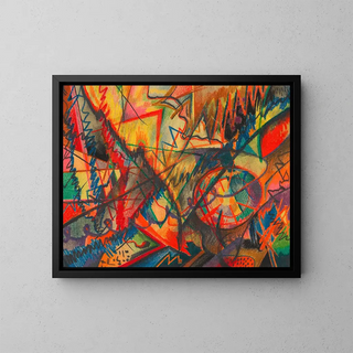 Tear - Karl Wiener — framed artwork on a wall