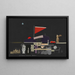 For the 40th anniversary - Karl Wiener — framed artwork on a wall