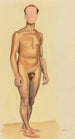 Male Nude Painting VI - Karl Wiener — artwork view