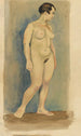 Female Nude Painting V - Karl Wiener — artwork view
