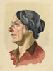 Portrait of a woman - Karl Wiener — artwork view