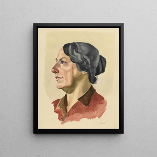 Karl Wiener - weibliches Portrt.webp