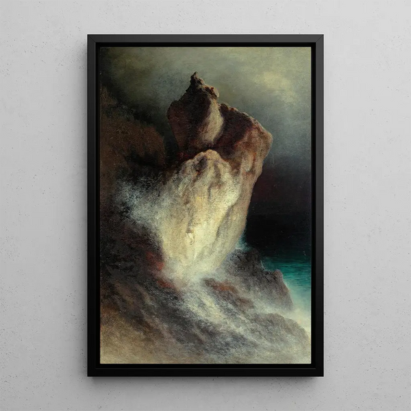 Pizzolungo Capri - Karl Wilhelm Diefenbach — framed artwork on a wall