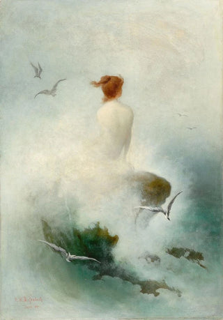 Question aux étoiles - Karl Wilhelm Diefenbach — artwork view