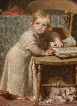 L'histoire du soir - Karl Wilhelm Friedrich Bauerle — artwork view