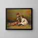 The Sharing of the Spoils - Karl Witkowski — framed artwork on a wall