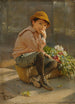 Gardant le panier de fleurs - Karl Witkowski — artwork view