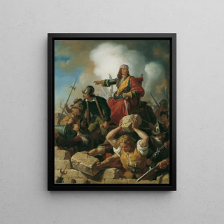 Karl von Blaas - Die Verteidigung Wiens gegen die Trken 1683.webp