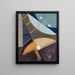 Composition BA220 - Karol Hiller — framed artwork on a wall