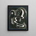 Composition héliographique IV - Karol Hiller — framed artwork on a wall