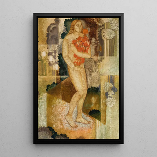 Spring Painting - Karol Hiller — framed artwork on a wall