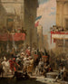 Carnival Painting at the Corso in Rome - Karol Miller — artwork view