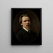 Self-portrait Painting - Karol Miller — framed artwork on a wall
