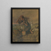 Les horreurs de la guerre - Karol Miloslav Lehotský — framed artwork on a wall