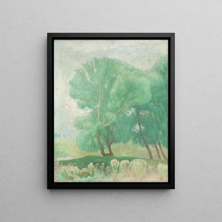 Karol Miloslav Lehotsk - Landscape with Trees.webp