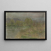 Landscape with a Marsh - Karol Miloslav Lehotský — framed artwork on a wall