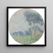 Landscape with a Tree - Karol Miloslav Lehotsk — framed artwork on a wall