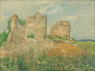 Ruins of the castle B - Karol Miloslav Lehotský — artwork view