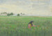 Woman in a meadow - Karol Miloslav Lehotský — artwork view