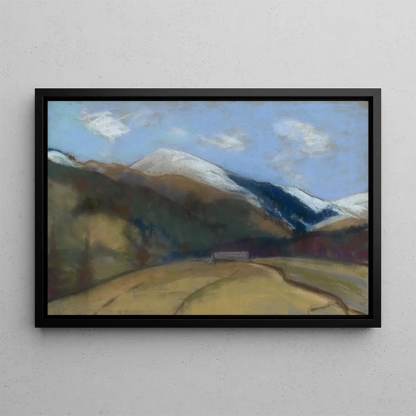 En dessous d'umbier - Karol Polnyi — framed artwork on a wall