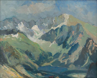 Landscape of the Tatras - Karol Polnyi — artwork view