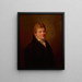 Portrait of Dr. Sage - Karol Schweikart — framed artwork on a wall