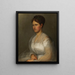 probably portrait of Countess Victoria von Mensdorff-Pouilly - Kasper Köhler — framed artwork on a wall