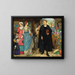 La rencontre fortuite - Kate Elizabeth Bunce — framed artwork on a wall