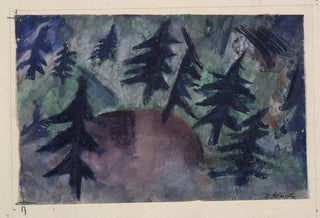 Les pins - Kate Traumann Steinitz — artwork view