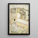 La syllabe Fu - Katsukawa Shunshō — framed artwork on a wall