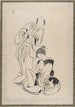 Sketchbook by Katsushika Hokusai and his disciples Pl13 - Katsushika Hokusai — artwork view