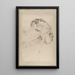 Sketchbook by Katsushika Hokusai and his disciples Pl16 - Katsushika Hokusai — framed artwork on a wall