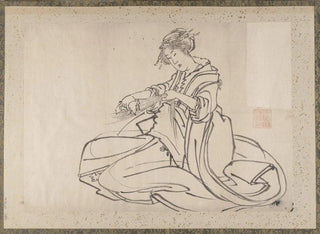 Sketchbook of Katsushika Hokusai and his disciples Pl28 - Katsushika Hokusai — artwork view