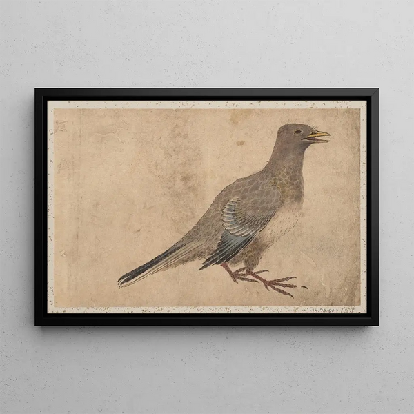 Sketchbook by and his disciples Pl31 - Katsushika Hokusai — framed artwork on a wall