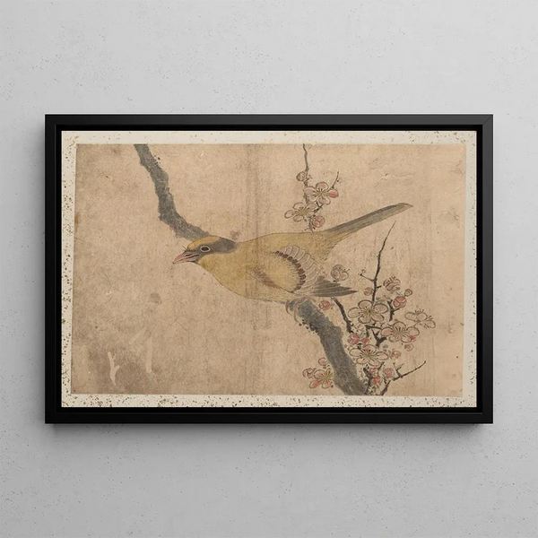 Sketchbook by and his disciples Pl41 - Katsushika Hokusai — framed artwork on a wall