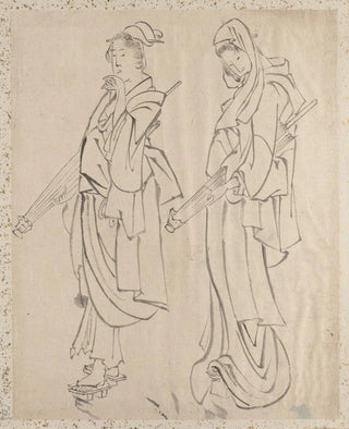 Katsushika Hokusai - Album of Sketches by Katsushika Hokusai and His Disciples Pl53.webp