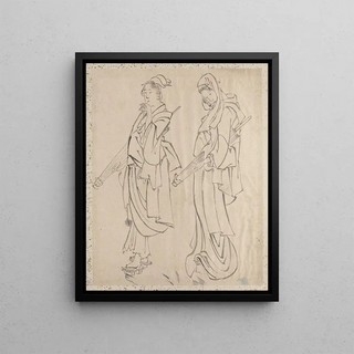 Katsushika Hokusai - Album of Sketches by Katsushika Hokusai and His Disciples Pl53.webp