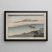 Fukeiga - Katsushika Hokusai — framed artwork on a wall