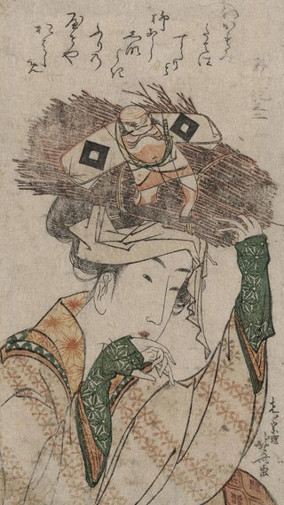 Oharame - Katsushika Hokusai — artwork view