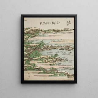 Katsushika Hokusai - Returning Sails at Yabase.webp