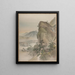 Landscape Painting - Kawabata Gyokushō — framed artwork on a wall